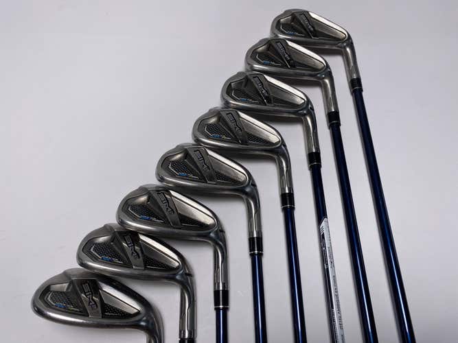 TaylorMade SIM2 MAX OS Iron Set 5-PW+GW+SW Ventus Blue 5A Senior RH