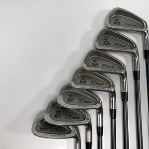 Titleist DCI Black Oversize + Iron Set 3-PW Select Stiff RH No 6 iron