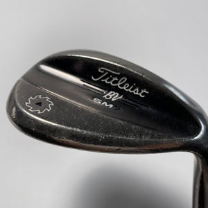 Titleist Vokey SM9 Brushed Steel Lob Wedge LW 60* 12 D-Grind Wedge Steel Mens RH