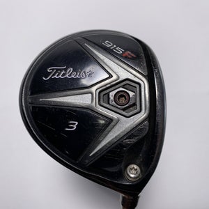 Titleist 915 F 3 Fairway Wood 15* Mitsubishi Rayon Diamana S+70x5ct 70g Stiff RH