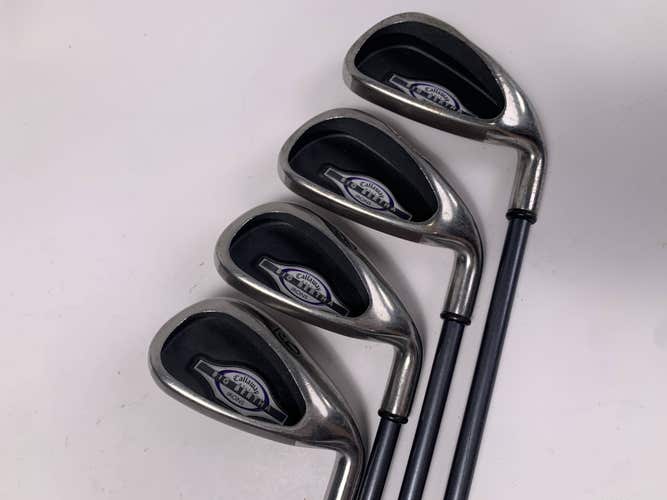 Callaway Big Bertha 2002 Iron Set 5-9 RCH 65i Ladies RH No 7 iron