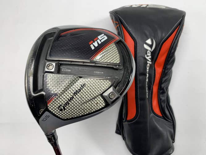 TaylorMade M5 Driver 45* Matrix HDA 60g Stiff Graphite Mens LH HC Midsize Grip