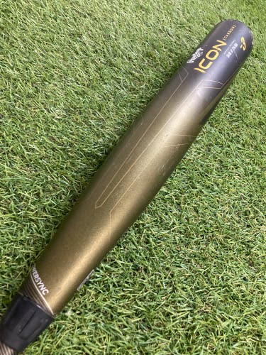 2023 Rawlings Icon Composite Bat BBCOR Certified (-3) Composite 31 oz 34" (Used)