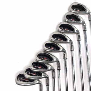 Callaway Big Bertha 2002 Iron Set 4-PW+GW+SW Uniflex Steel Mens RH