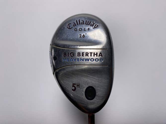 Callaway Big Bertha Heavenwood 5 Hybrid 26* Big Bertha Gems 55g Womens RH