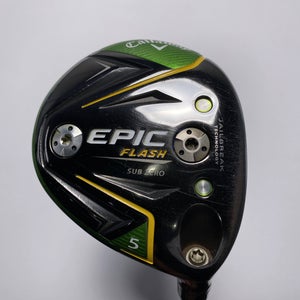 Callaway EPIC Flash Sub Zero 5 Fairway Wood 18* HZRDUS Smoke 6.0 Black Stiff RH