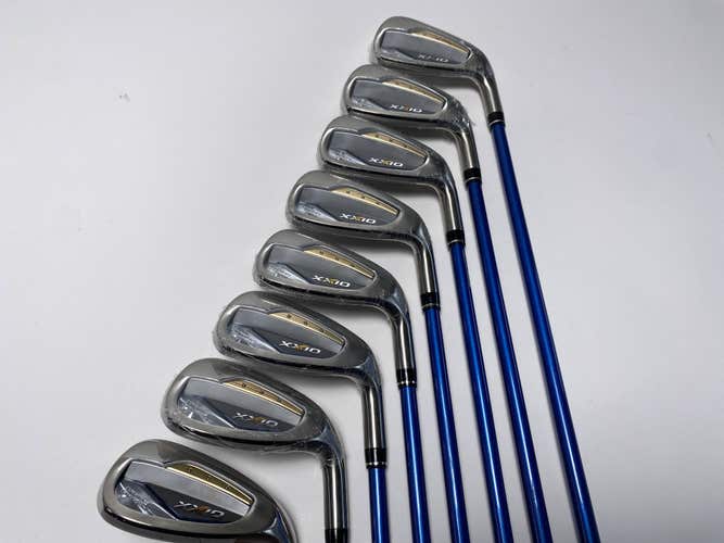XXIO 13 Iron Set 5-PW+GW+SW MP 1300 Flex 3322 47g Regular Graphite Mens RH NEW