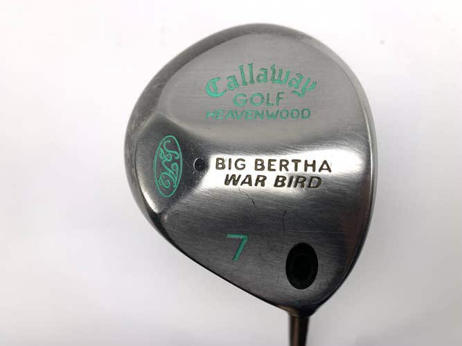Callaway Big Bertha Warbird 7 Fairway Wood 21* Ladies Graphite Womens RH