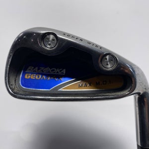 Tour Edge Bazooka Geomax Single 7 Iron Grafalloy Bazooka GeoMax 68g Mens RH