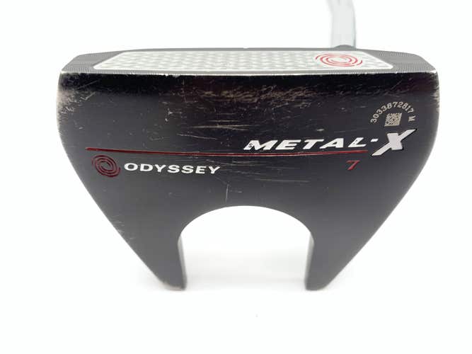 Odyssey Metal X 7 Putter 34" SuperStroke Mid Slim 2.0 Mens RH