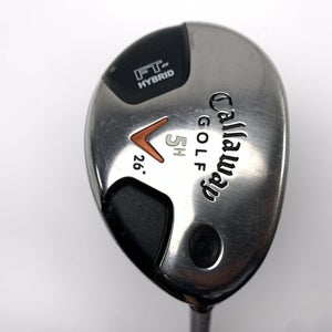 Callaway Fusion FT Hybrid 5 Hybrid 26* Aldila NVS Orange 85g Senior RH