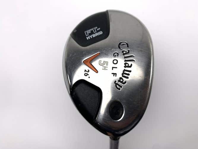 Callaway Fusion FT Hybrid 5 Hybrid 26* Aldila NVS Orange 85g Senior RH