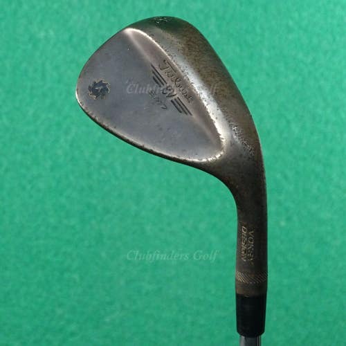 Titleist Vokey SM7 Jet Black 56-10S 56 Sand Wedge Stepped Steel Wedge Flex