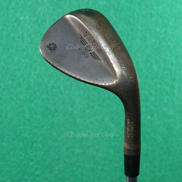 Titleist Vokey SM7 Jet Black 56-10S 56 Sand Wedge Stepped Steel Wedge Flex