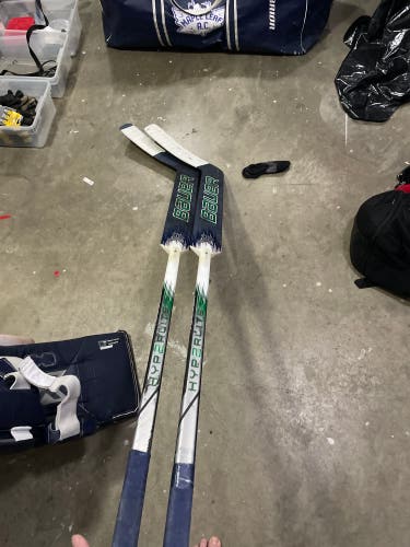 Senior Bauer Hyperlite 2 Regular Goalie Stick 25.5" Paddle Pro Stock (Used)