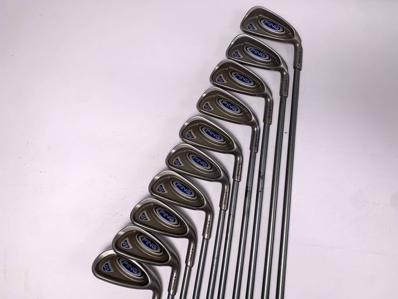 Ping G5 Iron Set 2-PW+SW Blue Dot TFC100 Regular Graphite Mens RH