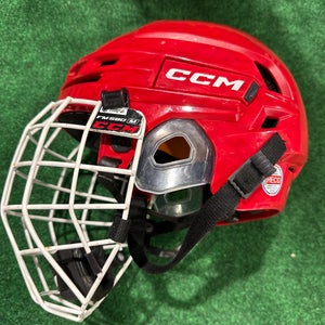 Red Medium CCM Tacks 720 Helmet (Used)