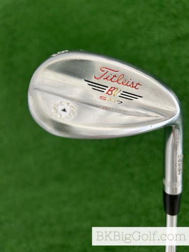 Titleist Vokey SM7 Chrome 58 Degree Wedge / Wedge Flex