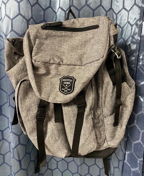 Pacific Rink "The Pond Pack" Backpack/Bag, Color Grey