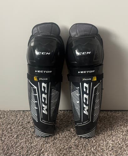 Senior CCM Vector 15" Shin Pads (Used)