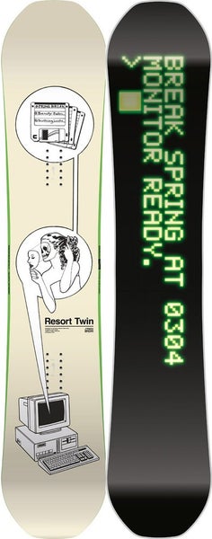 Capita Spring Break Resort Twin Men's Snowboard 158 cm New 2026