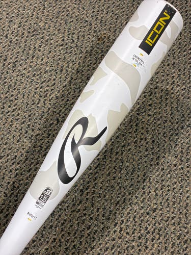 2025 Rawlings Icon Composite Bat USSSA Certified (-13) Composite 13 oz 26" (Used)