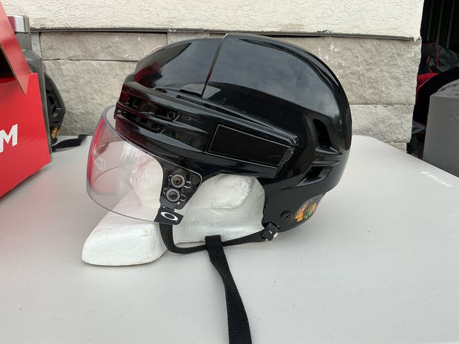 CCM SUPER TACKS X Pro Stock Hockey Helmet Visor Combo Black Medium 719387