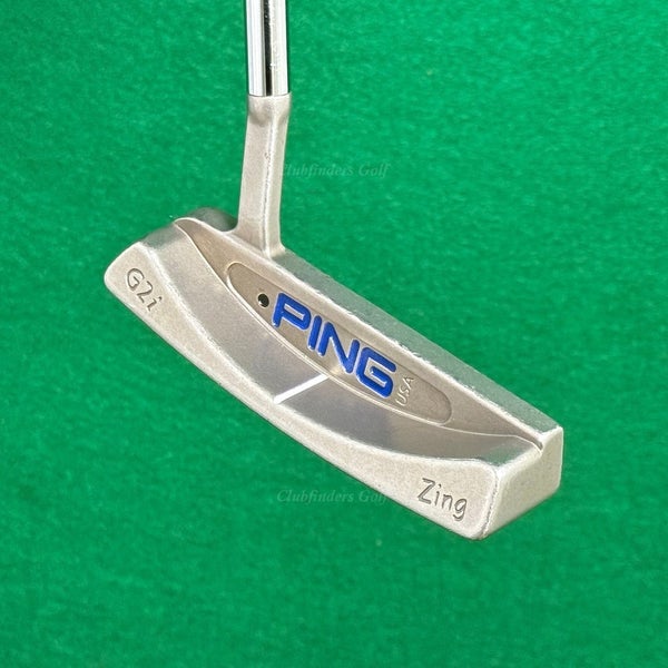 Ping USA G2i Zing Black Dot 35" Flow-Neck Blade Putter Karsten w/ Super Stroke
