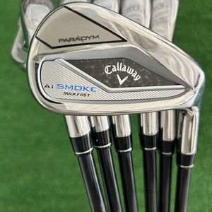 Callaway Paradym Ai Smoke Max Fast Iron Set 6-G / Tensei 40 Regular Graphite