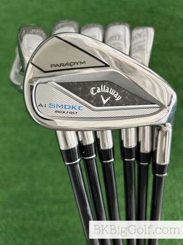 Callaway Paradym Ai Smoke Max Fast Iron Set 6-G / Tensei 40 Regular Graphite