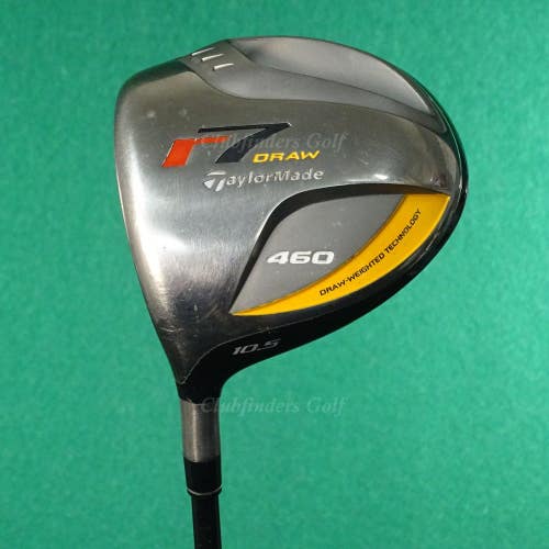 LH TaylorMade R7 460 Draw 10.5 Driver Mitsubishi Rayon REAX 55 Graphite Regular