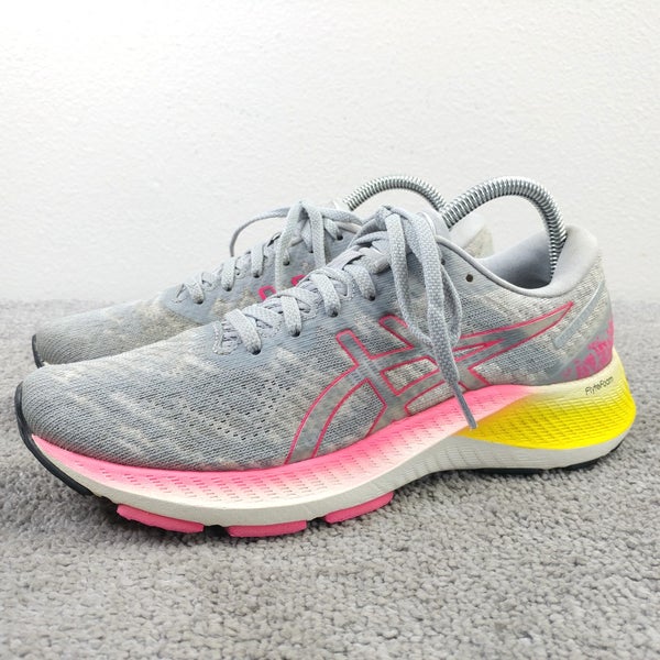 Asics Gel Kayano Lite Womens Size 8.5 Running Shoes Low Top Gray Pink Sneakers