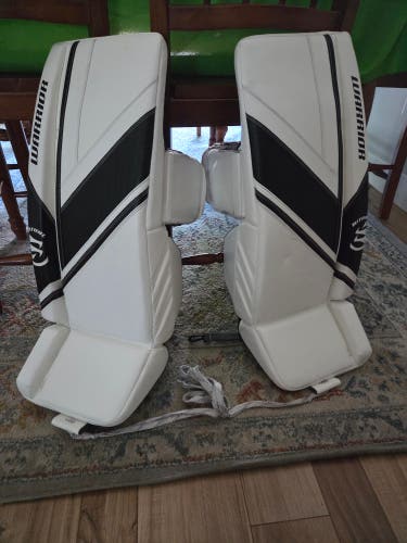 30" Warrior Ritual G6 E+ Goalie Leg Pads (Used)