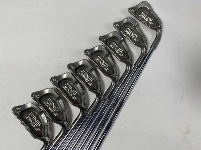 Ping Zing 2 Iron Set 3-PW Brown Dot Karsten JZ Regular Steel Mens RH