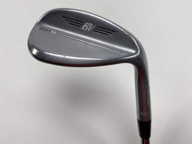 Titleist Vokey SM9 Tour Chrome Lob Wedge LW 58* 14 Bounce K-Grind Wedge Steel RH