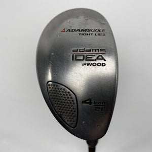 Adams Idea i-Wood 4 Hybrid 21* Regular Steel Mens RH