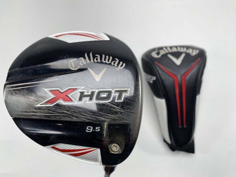 Callaway X Hot 2013 Driver 9.5* Project X PXv Stiff Graphite Mens RH HC Dents