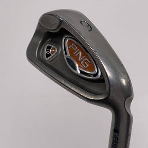 Ping i10 Single 6 Iron Black Dot AWT Regular Steel Mens RH