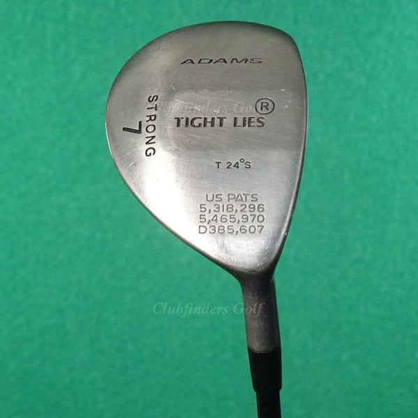 Adams Tight Lies Fairway T 24 Strong 7 Wood Factory Graphite Mid Flex