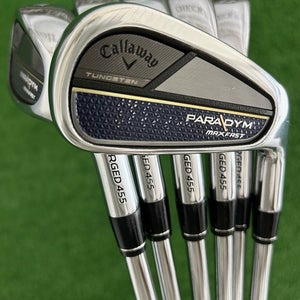 Callaway Paradym Forged Max Fast Iron Set 6-A / NS Pro Zelos 70 Stiff