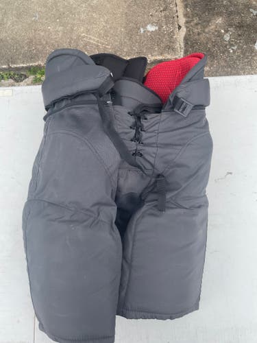 CCM HP45X Pro Stock Hockey Pants Large Grey 1410