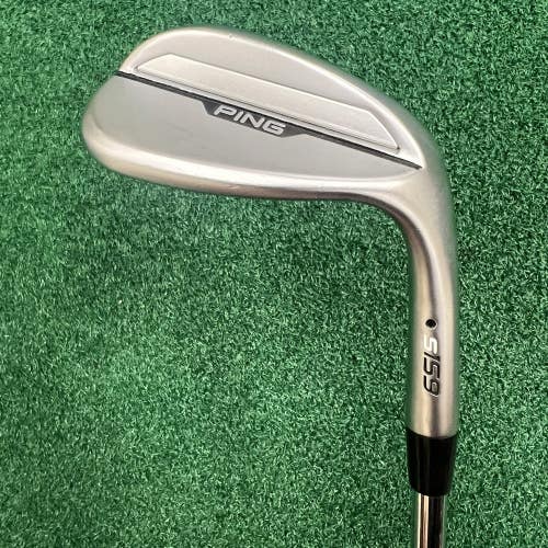 PING S159 Chrome Wedge Black Dot 58- 10 Wedge Flex Steel Shaft Men's Right Hand