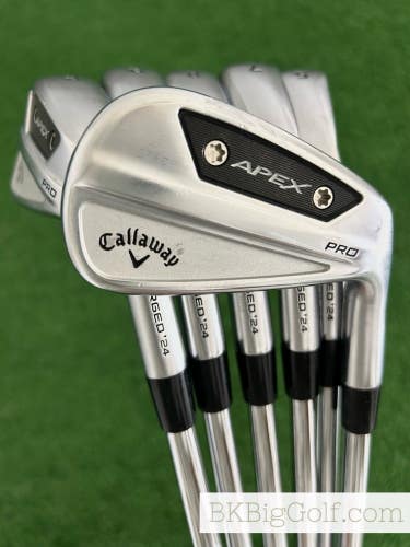 Callaway Apex Pro 24 Forged Iron Set 5-P / NS Pro Modus Tour 105 Stiff