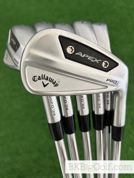Callaway Apex Pro 24 Forged Iron Set 5-P / NS Pro Modus Tour 105 Stiff