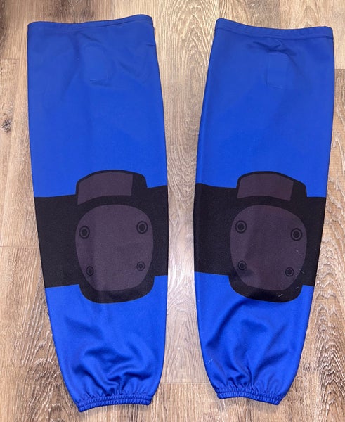 TOLEDO WALLEYE BLUE BARRACUDA GAME WORN SOCKS