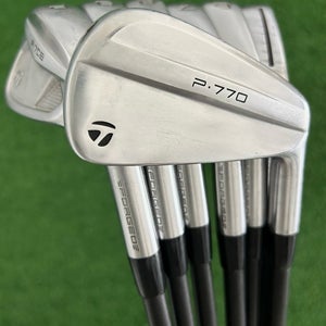 Taylormade P770 / P7CB 25 Forged Combo Iron Set 4-P / LA Golf 120 Stiff