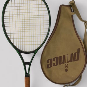 VTG Prince Graphite 110 Series 1 Green Stripe 4 1/4" Grip Tennis Racquet