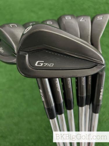 Ping G710 Black Iron Set 5-U / NS Pro Zelos 60 Regular