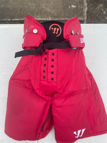 Warrior Covert QRE PRO Pro Stock Hockey Pants Medium Red 2162