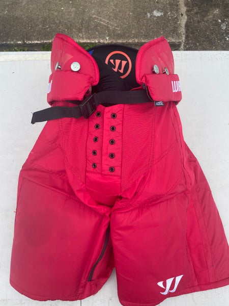 Warrior Covert QRE PRO Pro Stock Hockey Pants Medium Red 2162